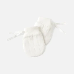 Варежки для новорожденных из муслина с защитой от царапин BUK-Four Seasons