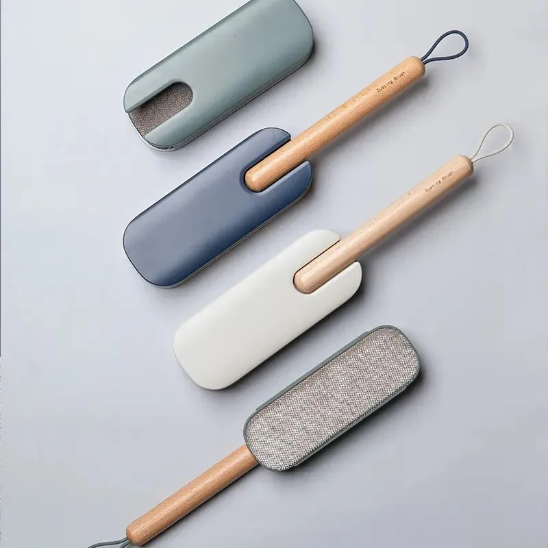 Reusable Lectrostatic Adsorption Dust Removal Brush Pet Hair Remover Lint Roller Sofa Clothes Bed Cleaning Flannel Brush