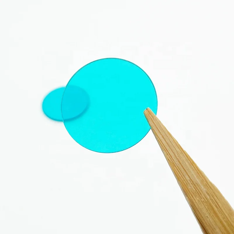 Цветной фильтр UV IR Cut Bandpass Blue Glass оптический BG39 многослойное стекло
