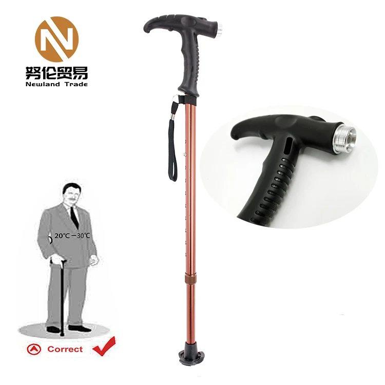 
Best selling products rehabilitation therapy supplies NL-WS-1625 with lights telescopic walking stick cane,walking aid cane 