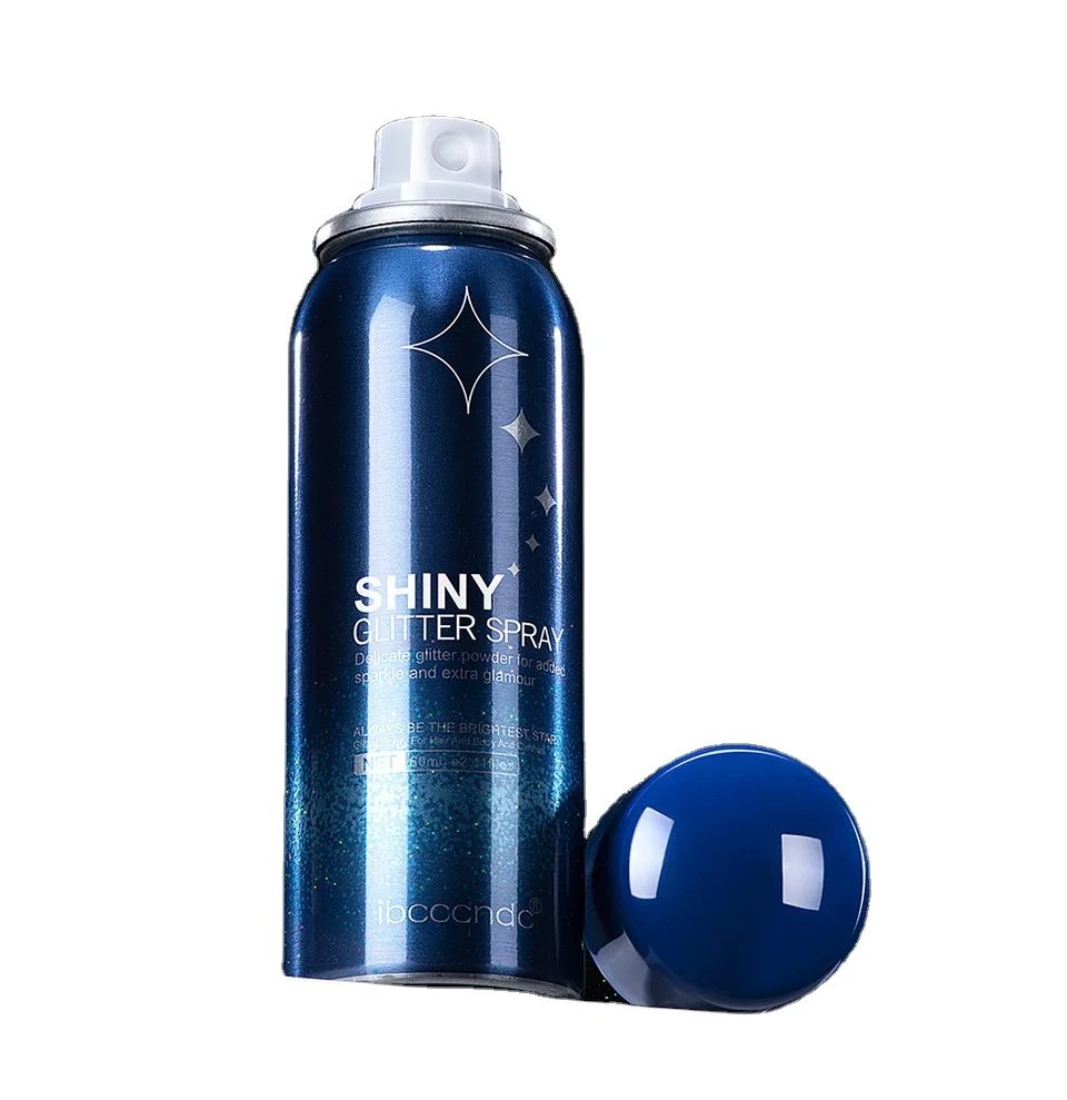 Wholesale ibcccndc Wild Shining Hair Creating Colorful Luster Fine Mist Feeling Glitter Powder Spray