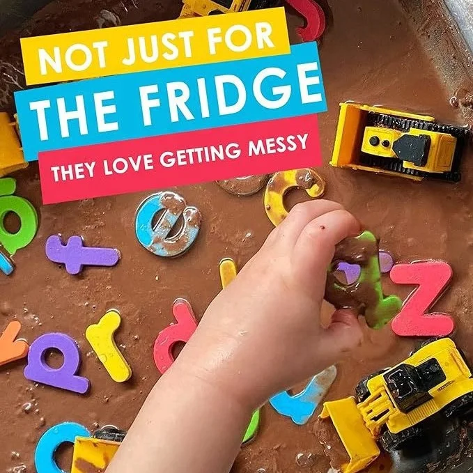 115 Magnetic Letters Numbers Alphabet Learning Magnets Number Magnet For Fridge Foam Letter Magnets ABC toy for Kids