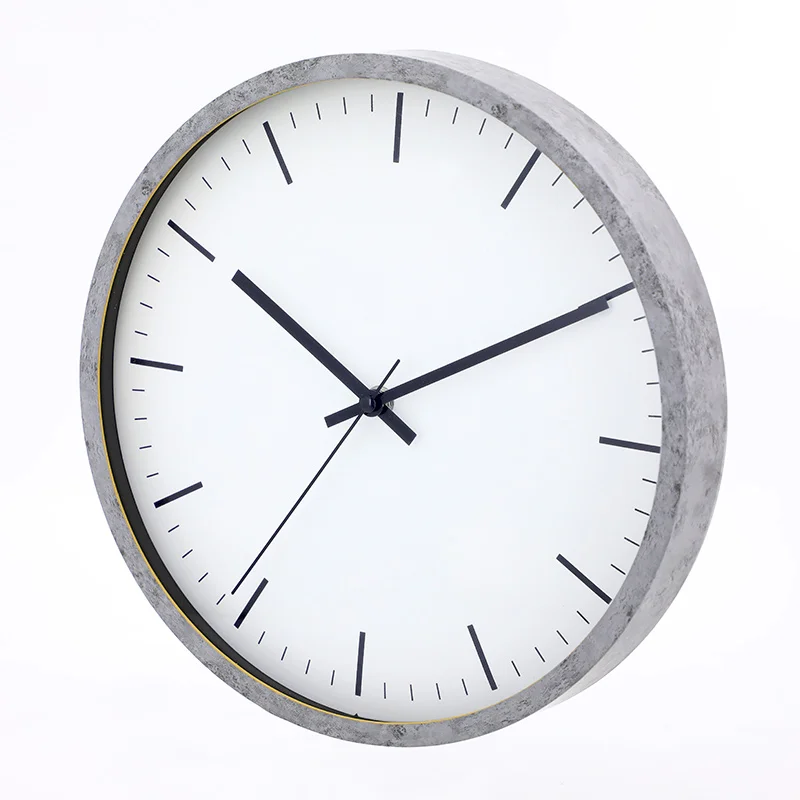 2023 Имитация Мрамора Современная мода гостиная по индивидуальному заказу аналоговые кварцевые дешевые пластиковые настенные часы домашний декор роскошь
