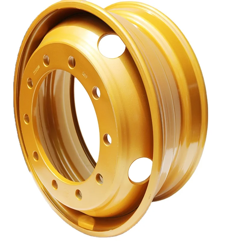 22.5X6.75/7.50/8.25/9.00/9.75 Best Sell Steel Wheels PCD 8x275 10x335  OTHER Tubeless  For Many Color Choice 22.5X11.75