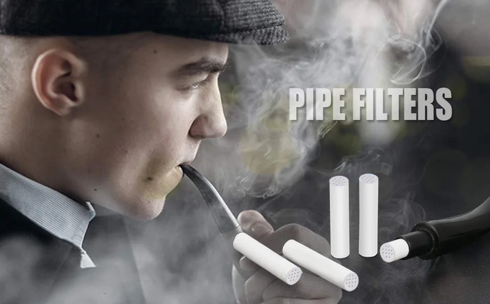 
Ceramic Pipe Filters Absorbent Activated carbon filter for smoking with 6mm 7mm carbon Mouthpiece for Tobacco pipe E cigarette 