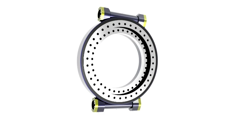 HEAVY DUTY slew drive radial or axial loads  Single Double worm Hydraulic motors
