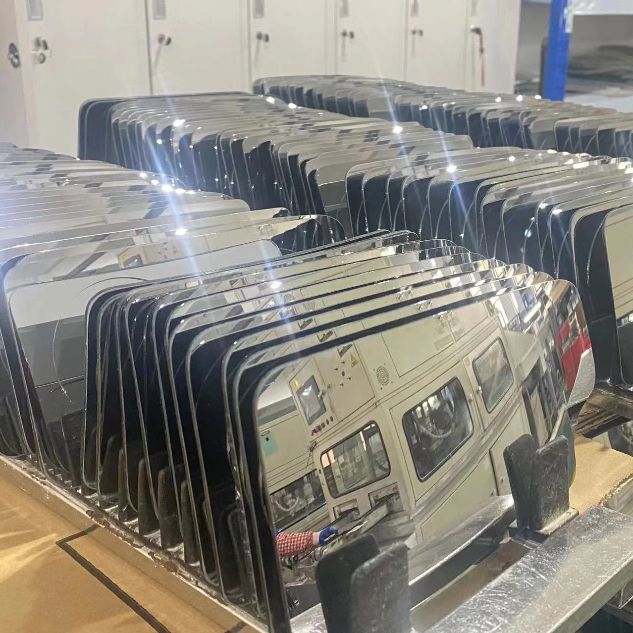 Hot sale aluminum coating convex mirror for auto rearview mirrors size 203x305mm 305x407mm