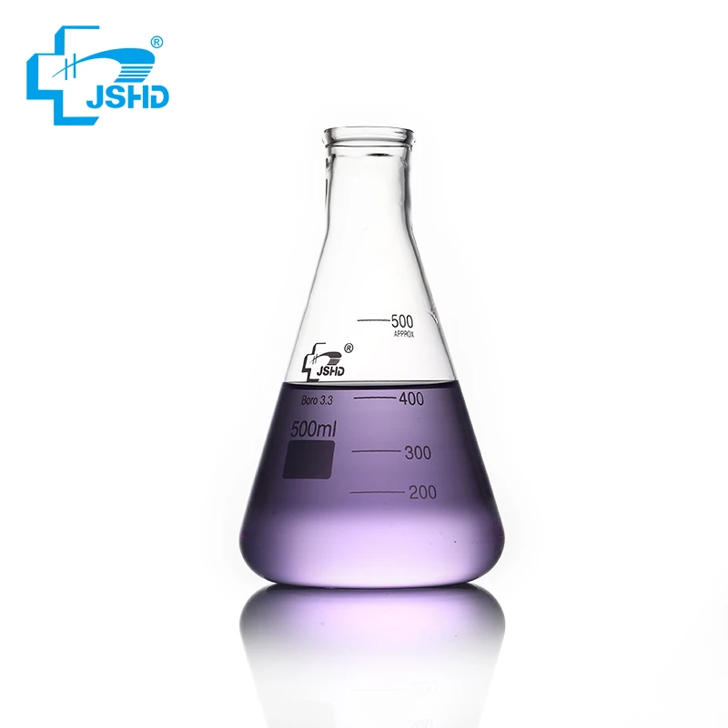  Прямые поставки от производителя бесплатные образцы коническая колба erlenmeyer объемом 2000