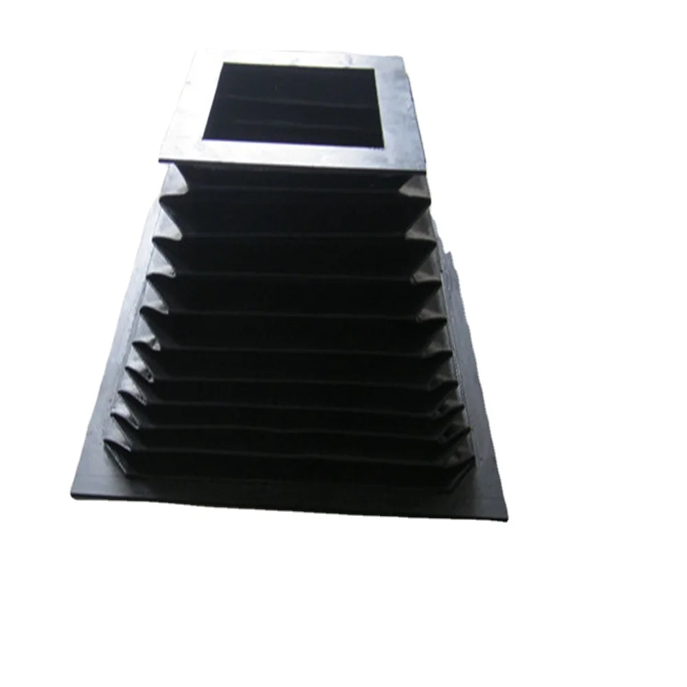 Cnc Linear Guide Accordion Bellows Cover Retractable Dustproof Airbox Cover