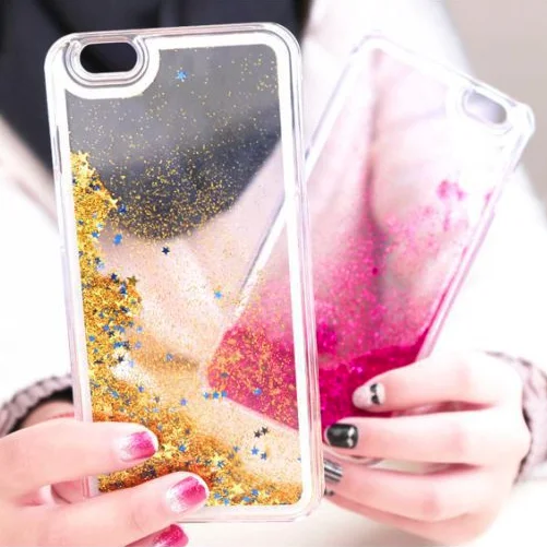 quicksand liquid star phone case,tpu phone case and accessories for iphone X/XS