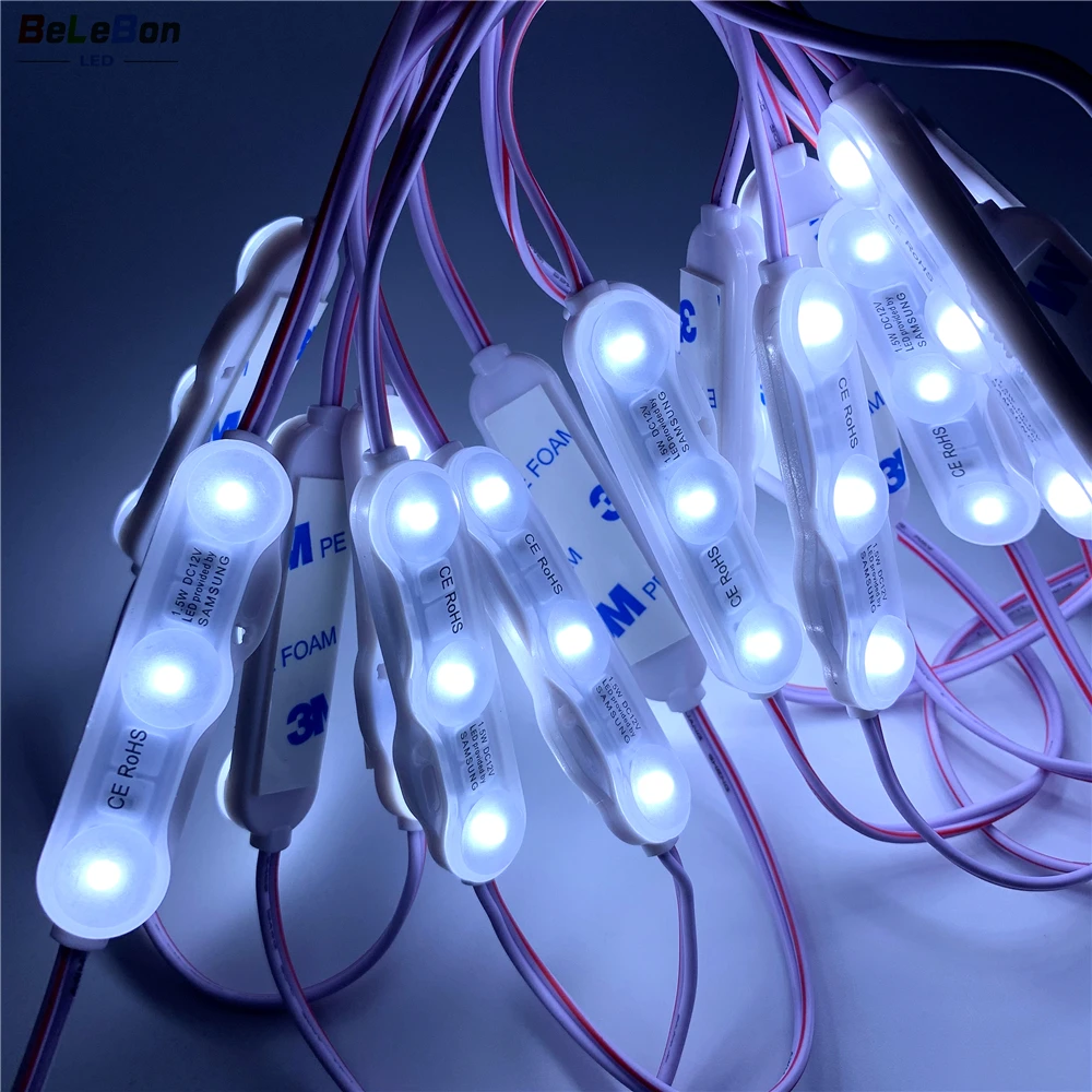 DC12V 5 Year Warranty SMD 5730 signage module 3 led injection module for lighting box modl led