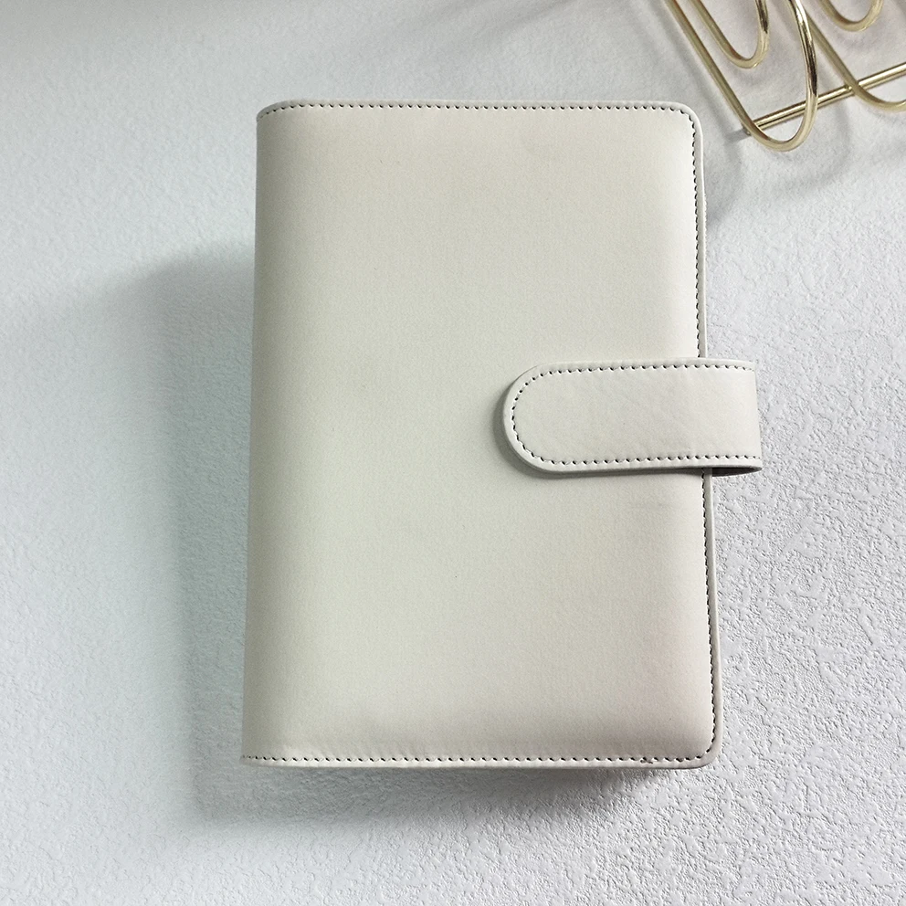 Оптовая продажа в наличии яркие цвета низкий минимальный объем заказа прочный A5 A6 конверт для наличных денег ежедневник папки обмена