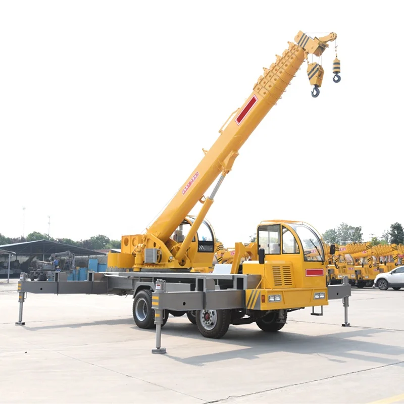 Factory price 16 tons self-made crane straight arm hydraulic stiff arm homemade crane