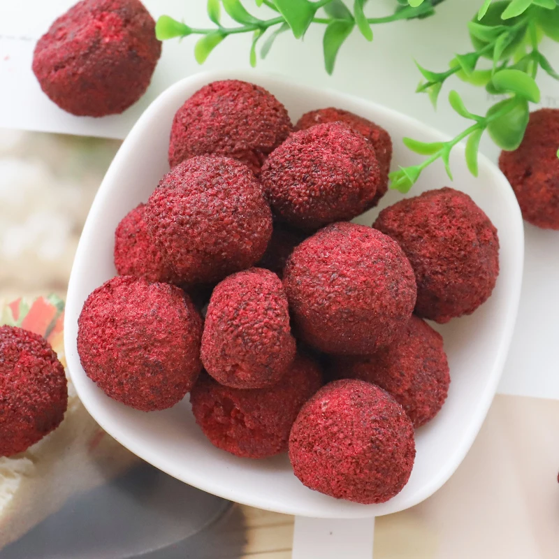 FD красный bayberry Замороженные Ягоды Обезвоженные Фрукты без пигментов сублимированный waxberry заводская цена здоровая закуска yangmei