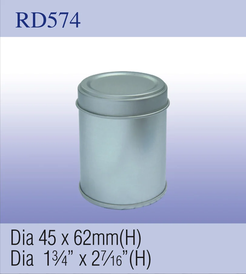 New Design Round Tin Cans Custom Printed Transparent Small Suger Candy Cookie Chocolate Metal Can Canister Tin Box With handle