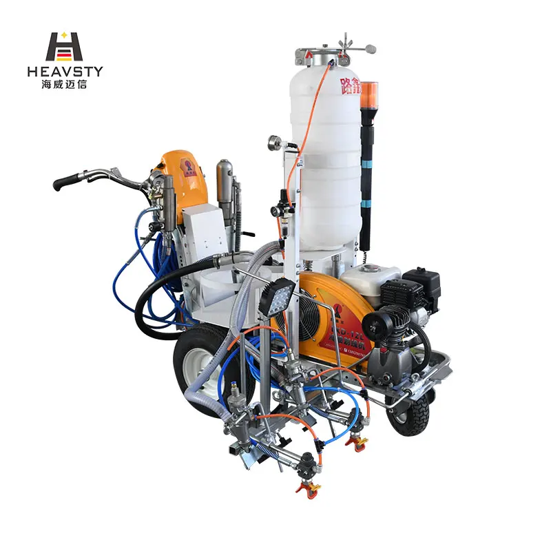 Automatic High Working Efficiency Cold Paint Airless Road Line Marking Pavement Machine