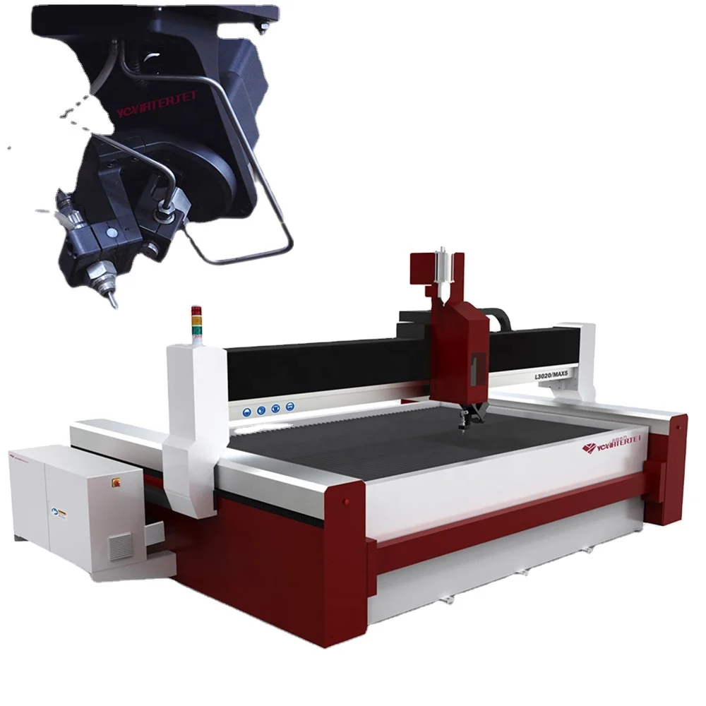 5 оси гидроабразивной резки машины, 5 оси, ЧПУ машина для резки струей воды