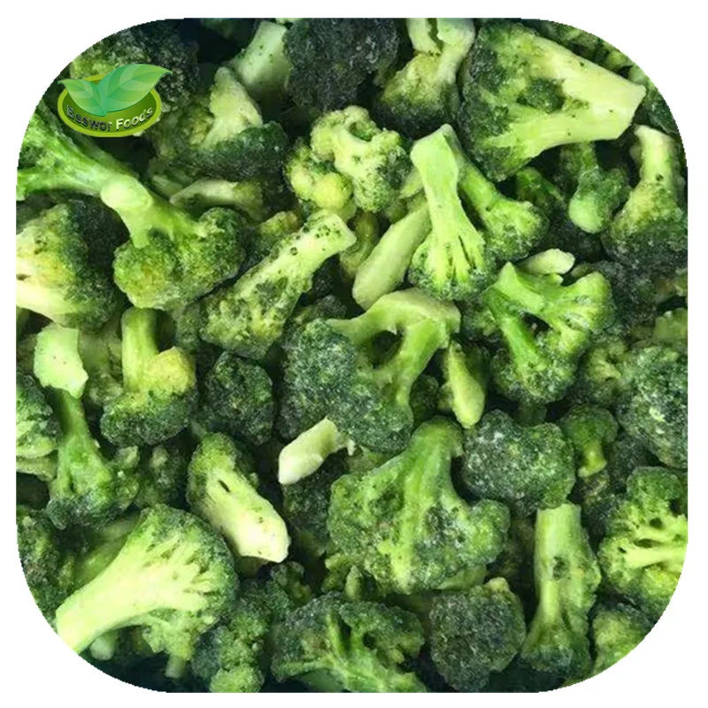 IQF Frozen Broccoli Round with Good Price , frozen vegetables , Frozen Broccoli bulk