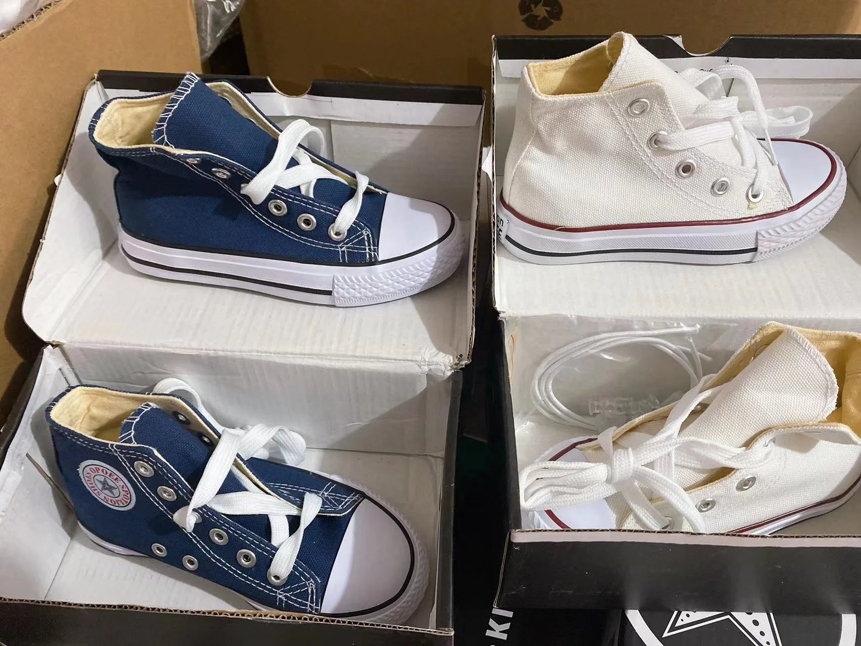 Оптовая продажа, детская обувь, школьная обувь на шнуровке, высокие холщовые ботинки, детская повседневная обувь