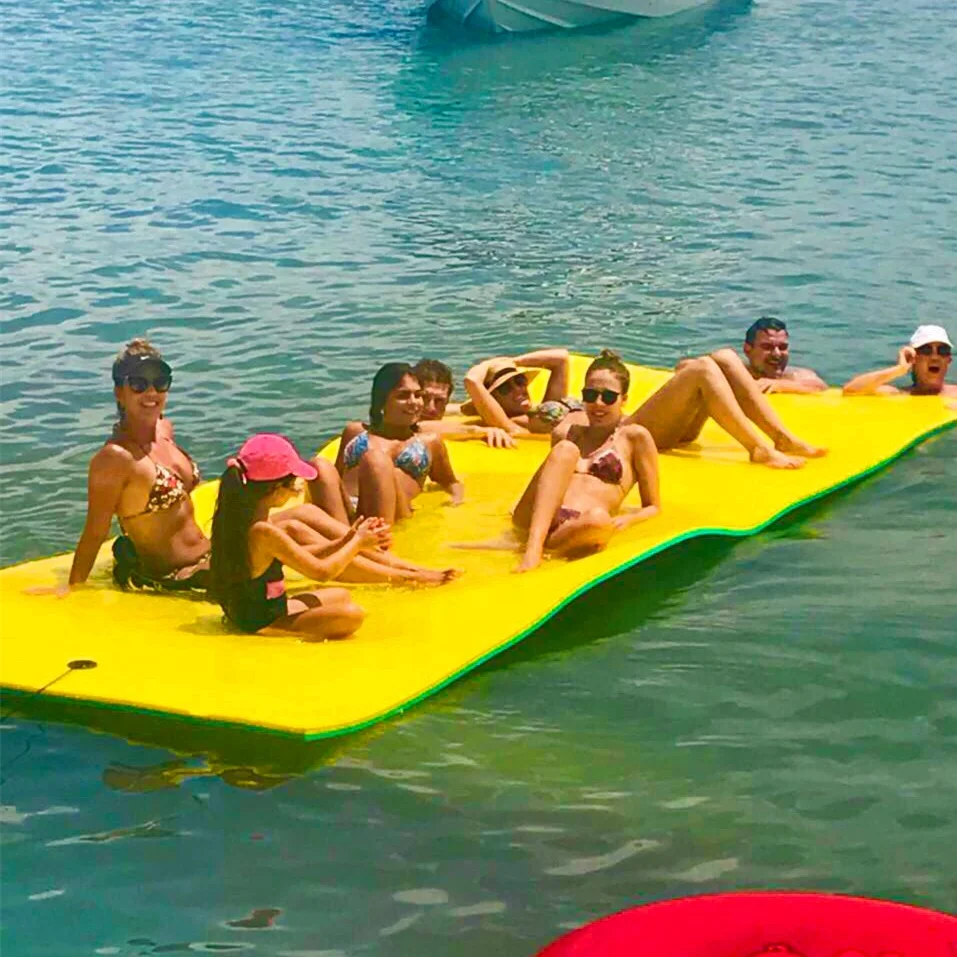 Water Mat XPE foam Material 3 Layer Water Floating Mat