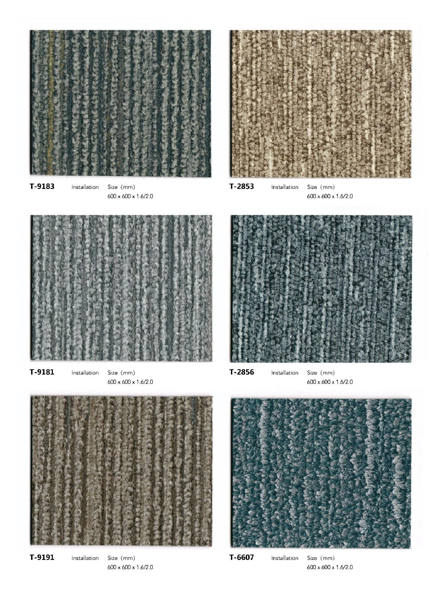 China Factory Price vinyl plank floor 2mm 1.5mm  luxury waterproof dry back LVT glue down self adhesive vinyl flooring