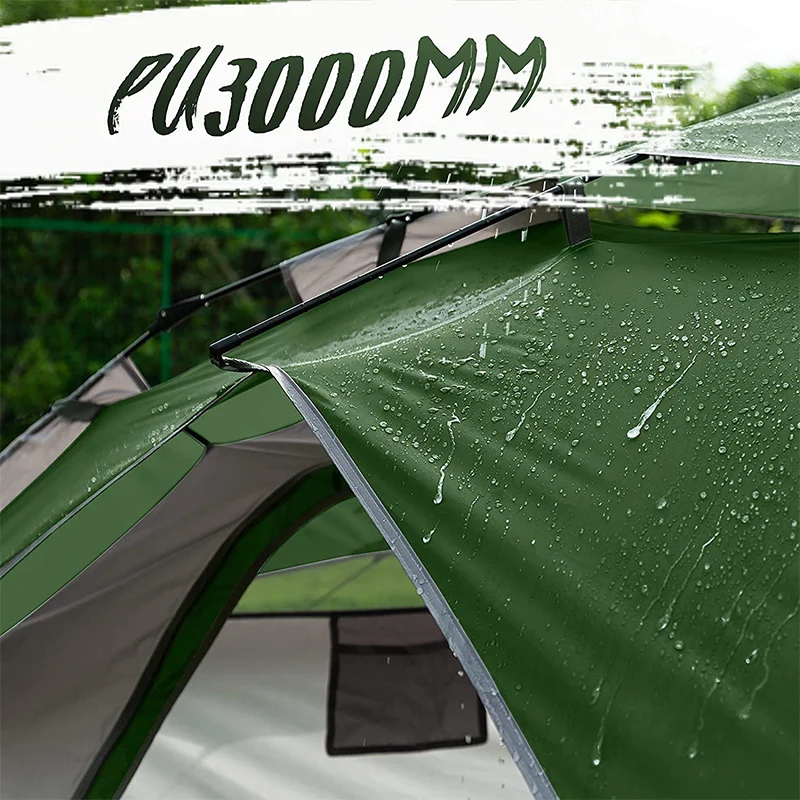 CLM 2023 Hot Sale Automatic Picnic Beach Tent Pop Up Tent With Aluminum Poles Fiberglass Poles For Selling