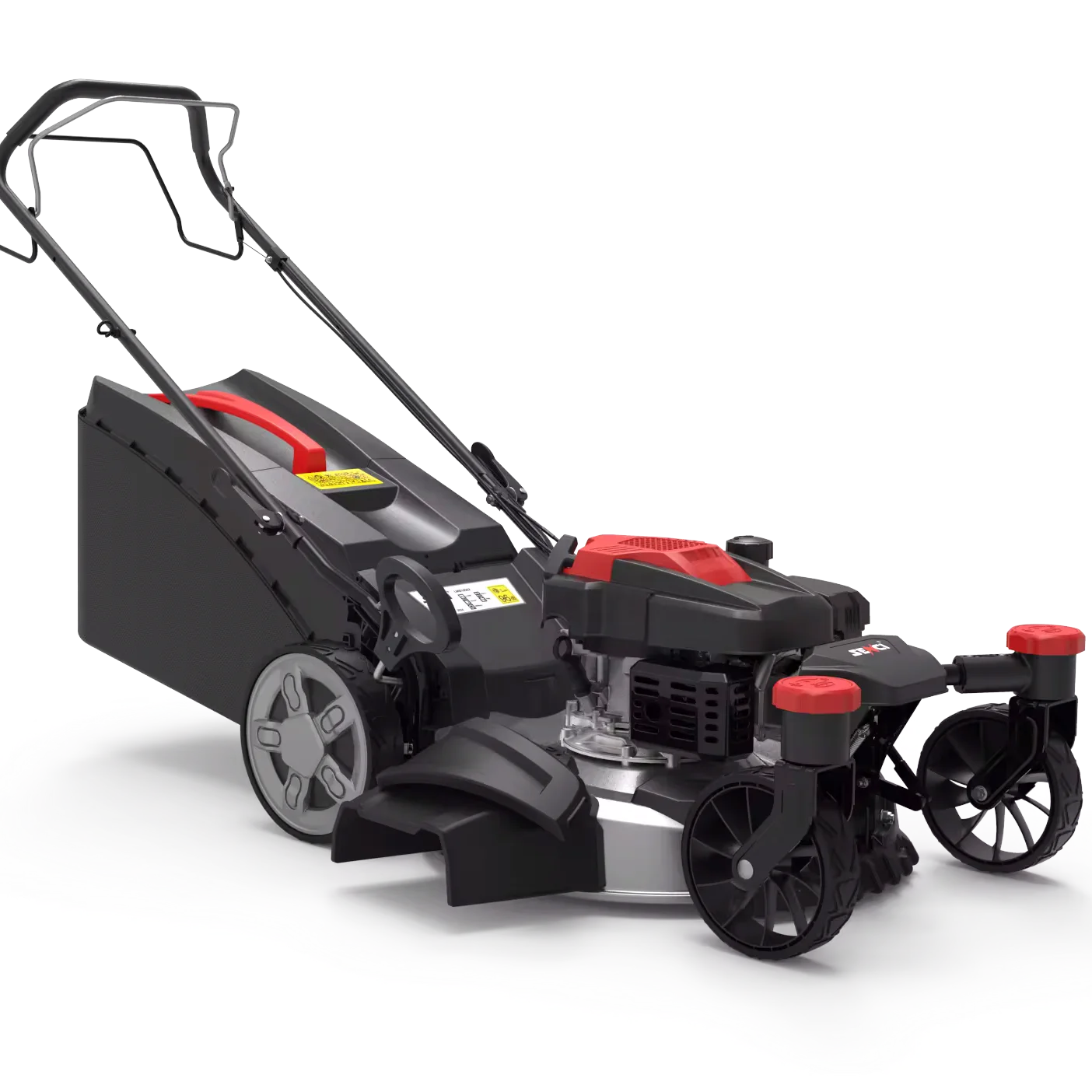 Senci 21 inch portable zero turn wheels petrol push lawn mower