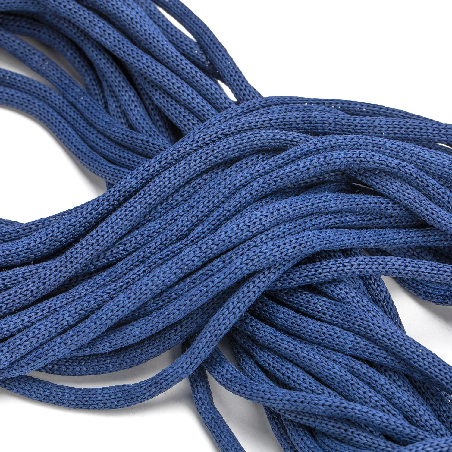 Paper Ropes 3mm 4mm 5mm 6mm 7mm Braided Knitted Crocheted Cord Paper Ropes For Kraft Paper Bag Handle