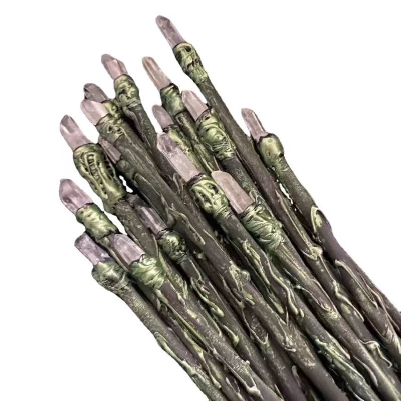 Customization natural clear crystal magic witch wand  miniature altar witch craft  for Decorate