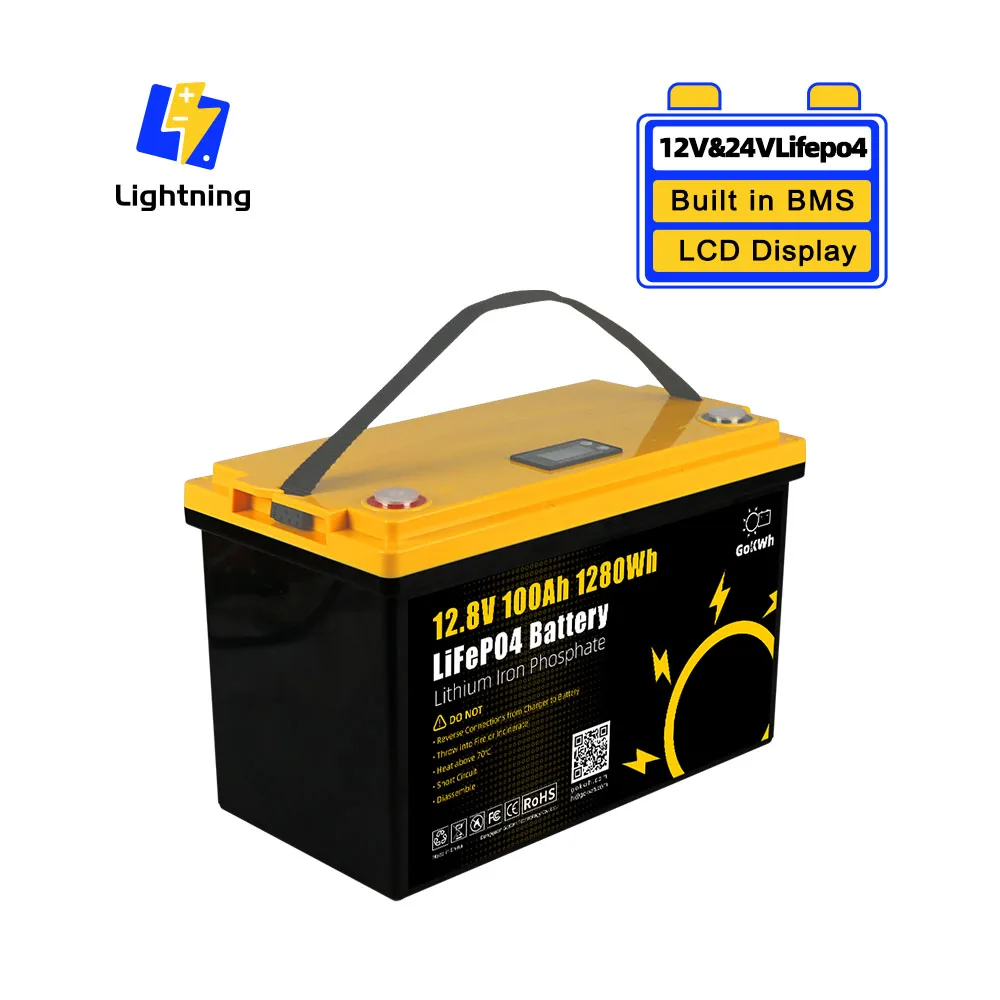 Grade A 12v 24v 100Ah 200Ah 50Ah 400Ah LiFePO4 Lithium Iron Phosphate For 12V 24V 48V 60V Battery Pack