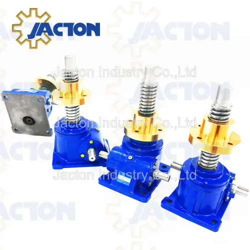 15 Ton Screw Jack, JTW-15T mechanical worm gear screw jacks