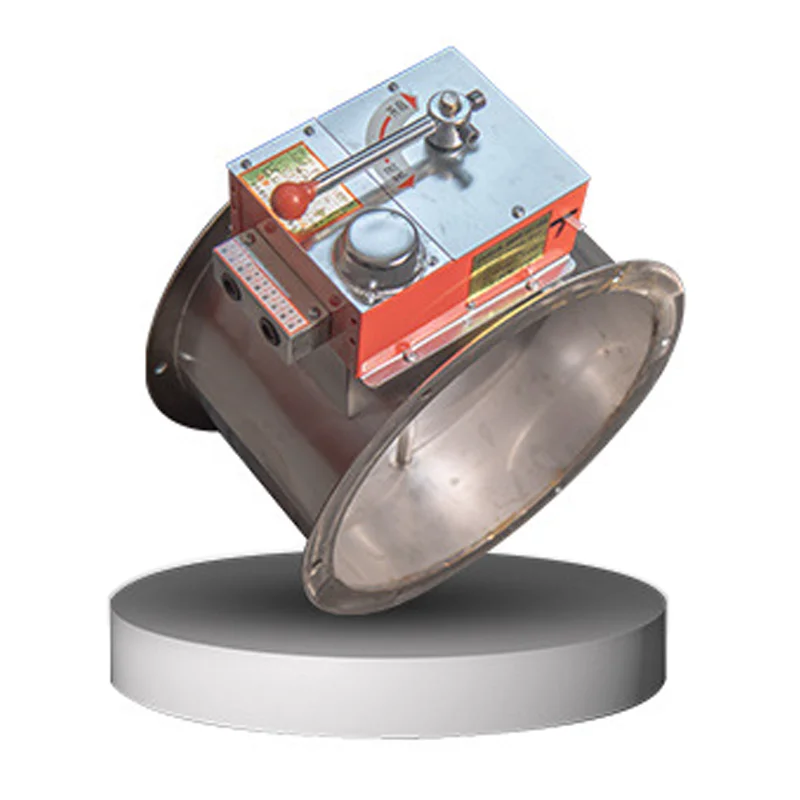 Galvanized & Stainless Steel Motorized Air Duct Volume Control for DC & AC 0-10V Motorized Air Damper