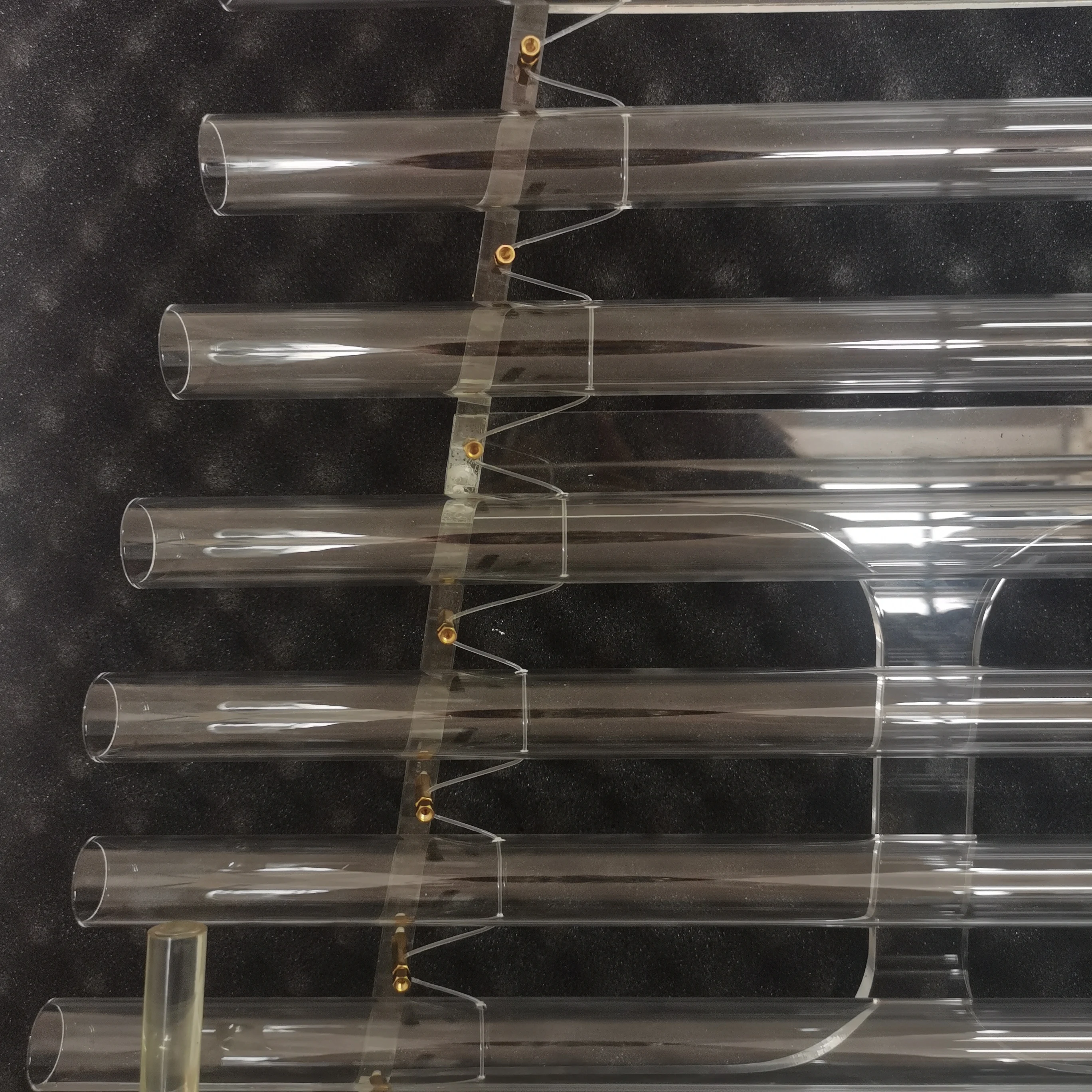 SIHE High Purity Tone 8 Notes Clear Crystal Meditation Harp With Alloy Carry Case For Music Performance