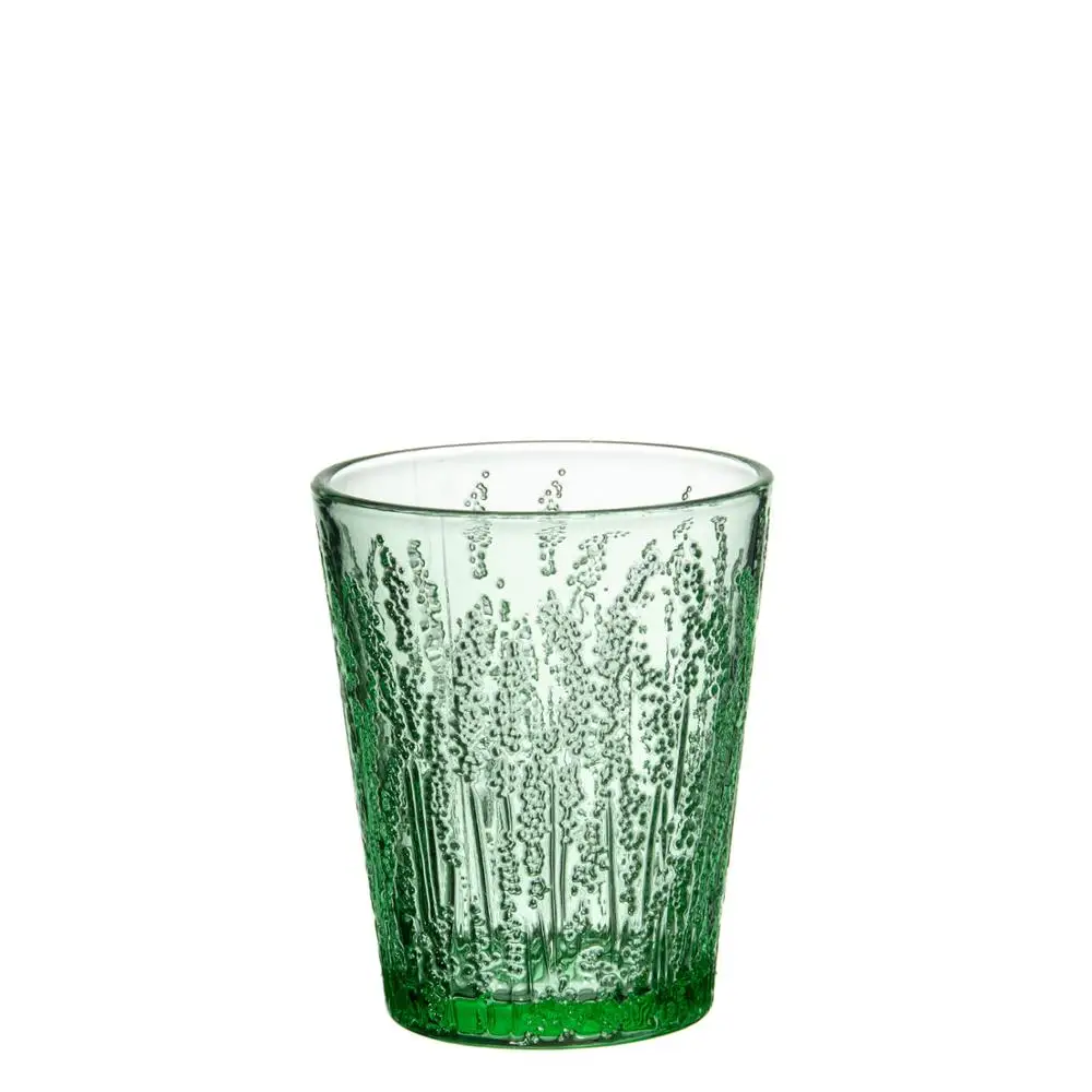 Wholesale Colored Glassware Glass Drinkware Cup For Juice