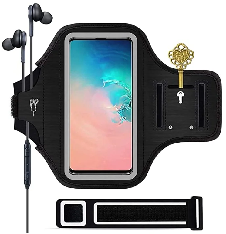 Sweat proof Running Exercise Gym Bag with Card Slot