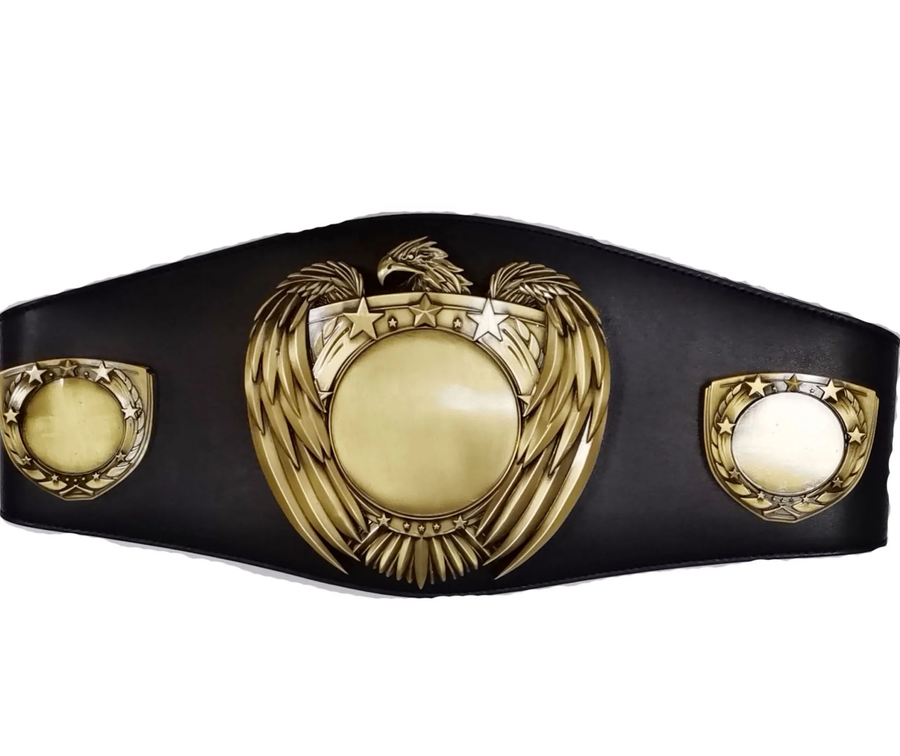 Custom made metal blank award championship belts eagle championship belt wrestling