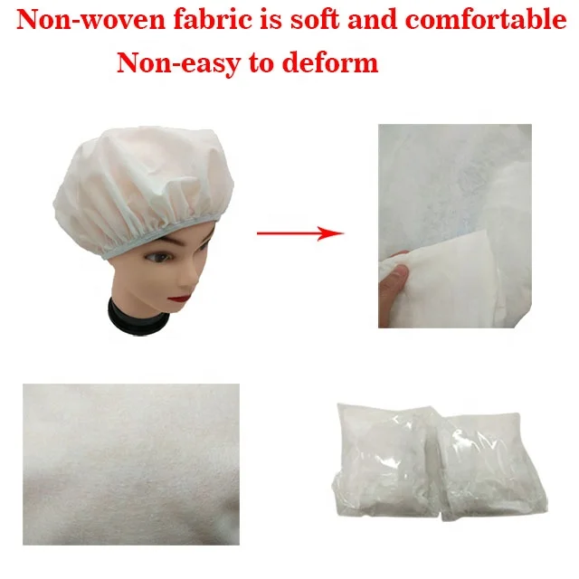 Non-woven shower cap dust shower cap not easy to deformation deformation shower cap