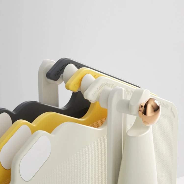 2022 newest design C type  Hook Plastic Chopping Block Personalized Rectangle PP Proof Fruit And Vegetable Cutting Board