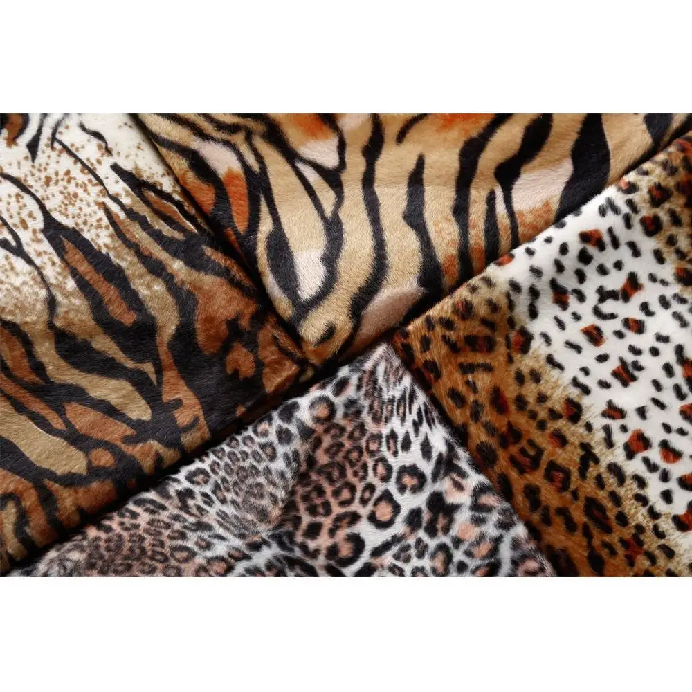 Animal 100% polyester print fleece fabric pictures printing fabric toy fabric