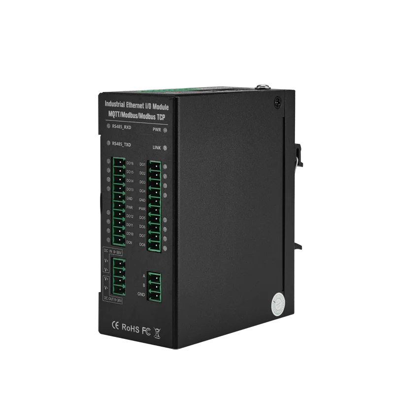 Dual Ethernet 8 Channel Analog Inputs Module for Industrial IoT