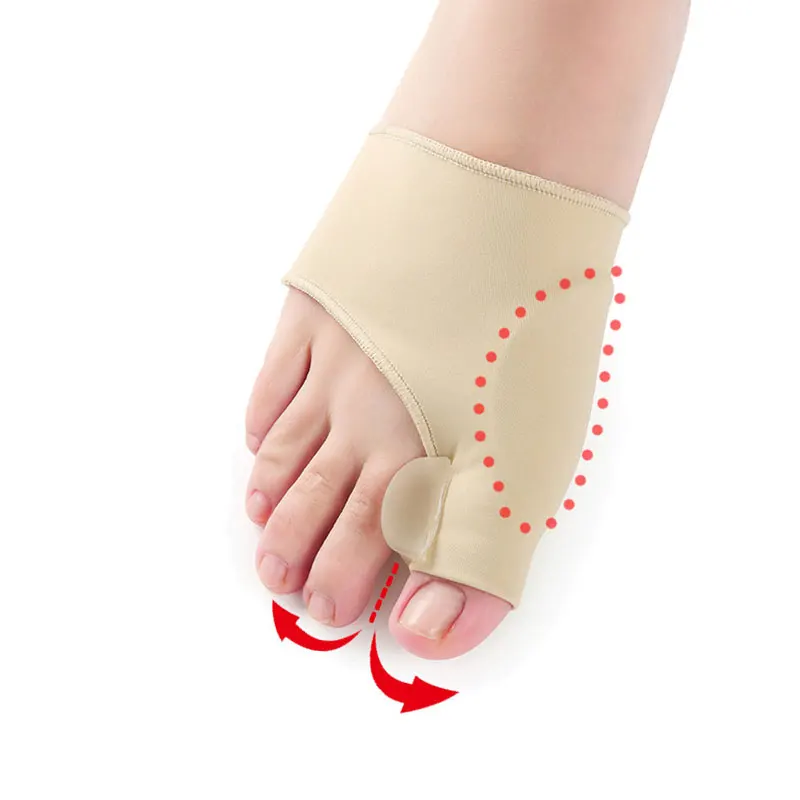 Hallux Valgus Bunion Corrector Pedicure Socks Bone Thumb Toe Separator Correction Splint Straightener Foot Care Tools