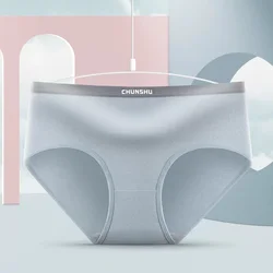 Factory Supply Teenage Cotton Mid-rise Panty for Young Girl Comfort Anti-Bacterial Physiological Underpants Girls Panties