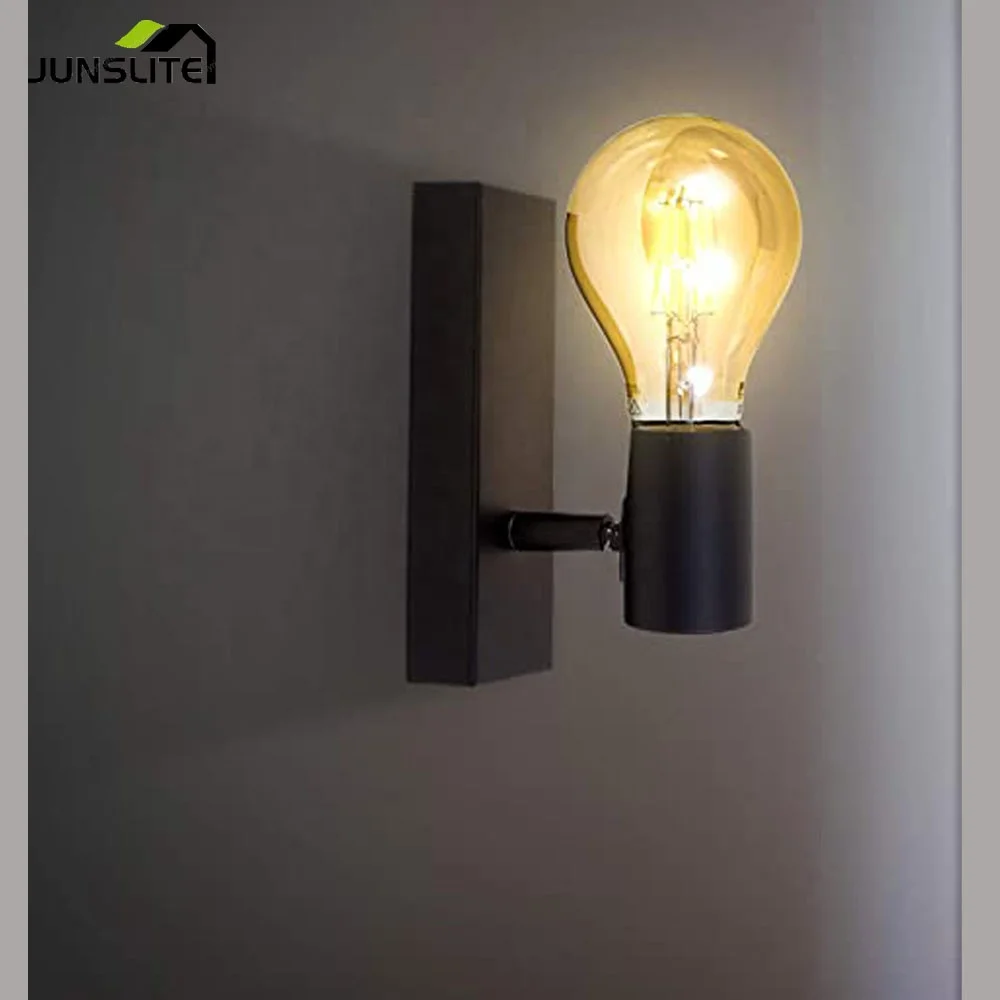 metal  wall spotlight  Vintage Wall Lamp   E27 Bulb  wall light