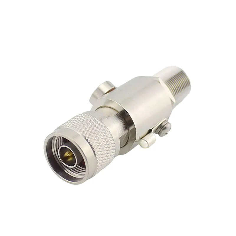 Good Performance Stainless steel Rf N Female To N Female Lightning Arrester Gas Tube