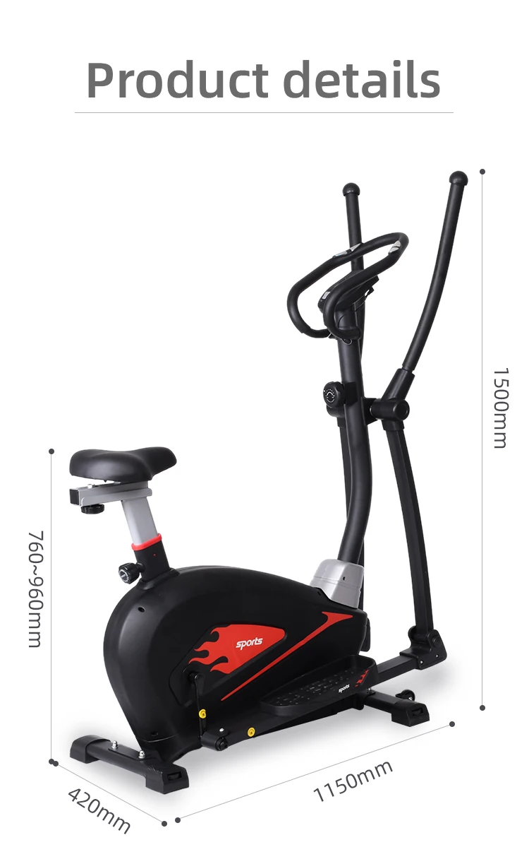  SD-E03 Factory directly selling home gym fitness lose weight equipment magnetic elliptical cross trainer