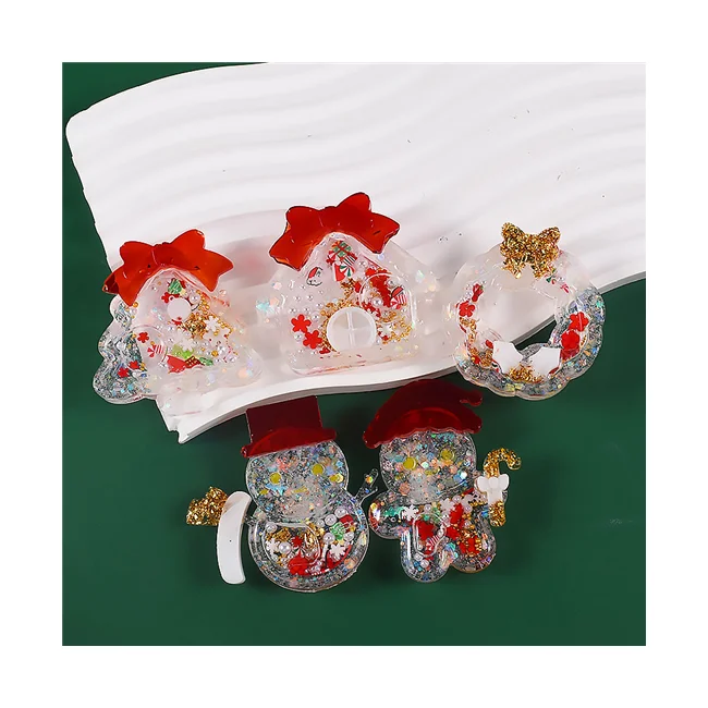 Набор силиконовых форм для рождественского шейкера