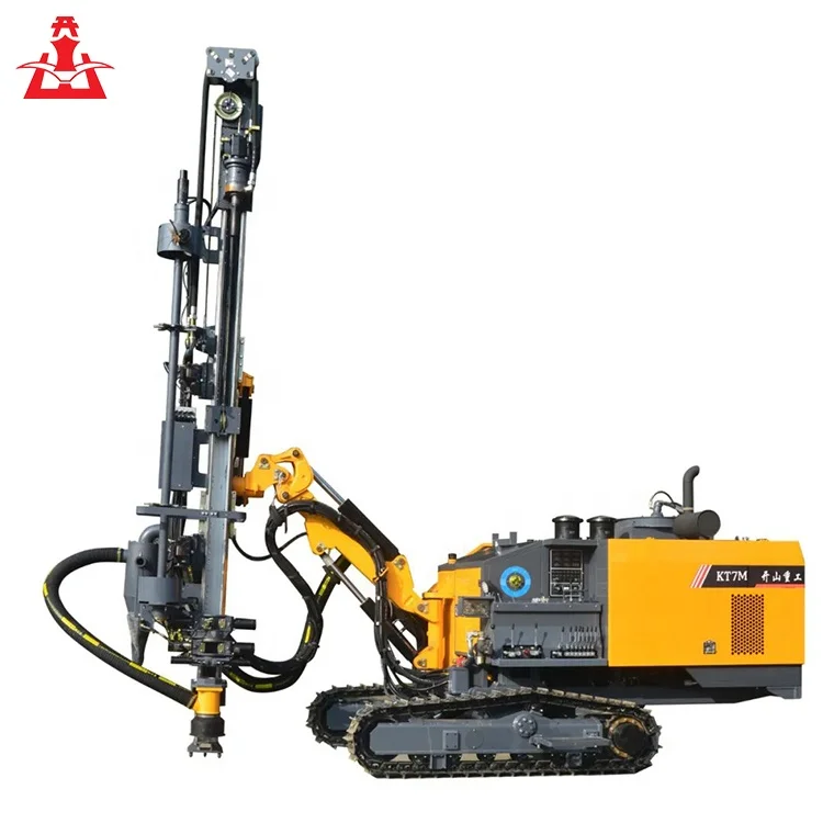 KT7D rock drilling and blasting integrated rock drilling machine Integrated Blasting Drilling Rig With Air Compressor for Sale
