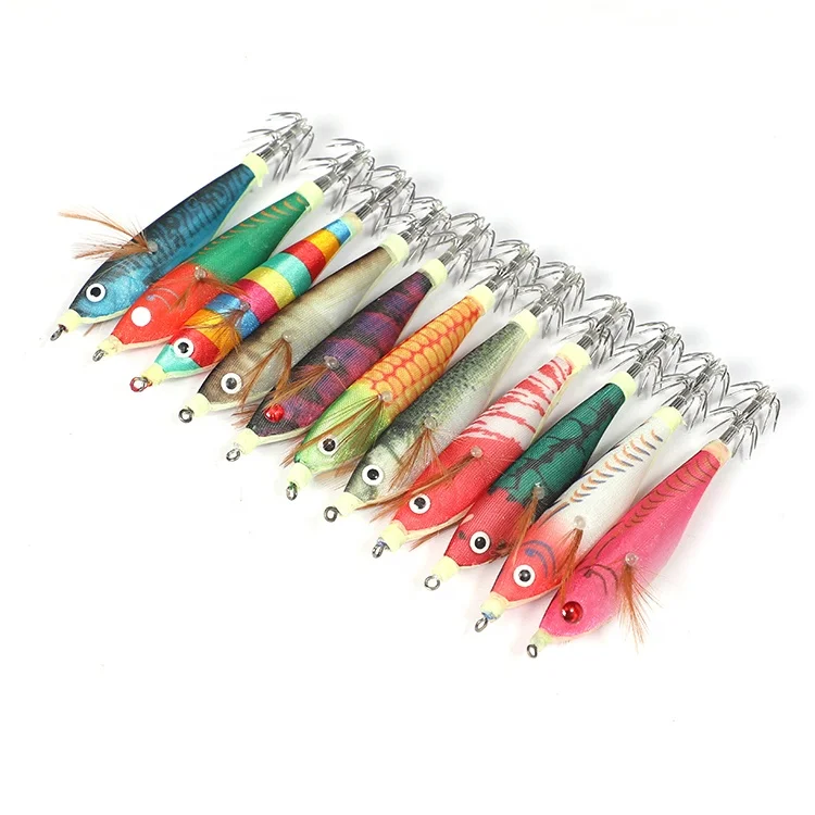 Luminous Squid Jig Egi Squid Jig lure Shrimp jig fishing plastic bait lure