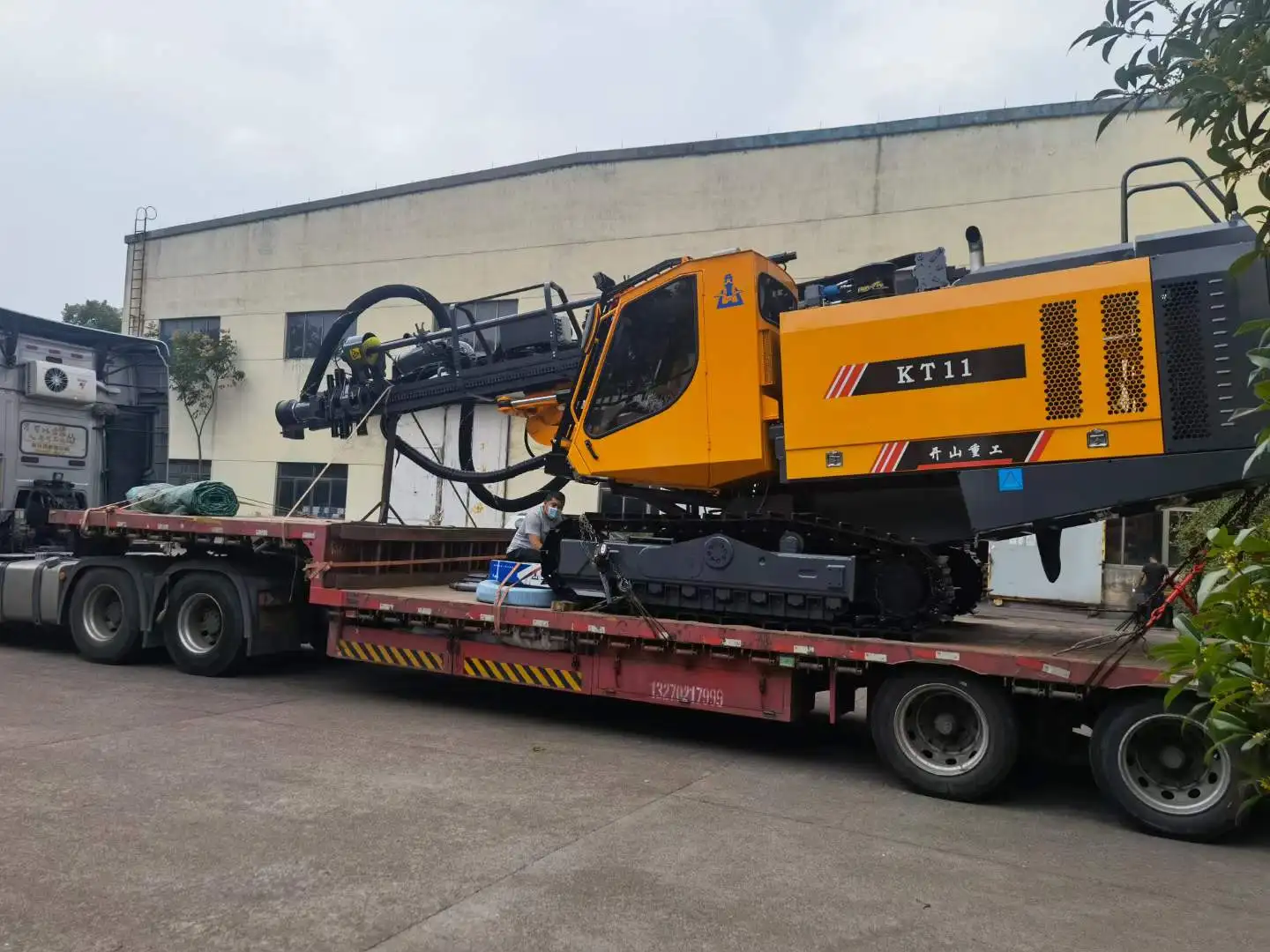 kaishan KT11 crawler type oilfield used drilling rig machine