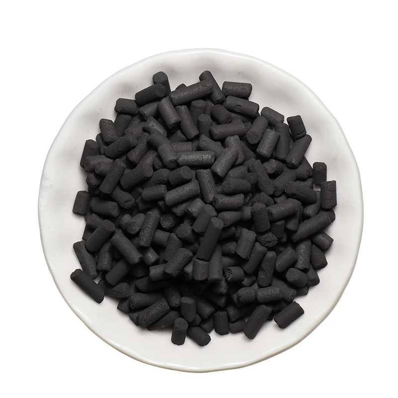 Колоннальный активированный уголь 6 мм CTC 60 для поглощения формальдегида